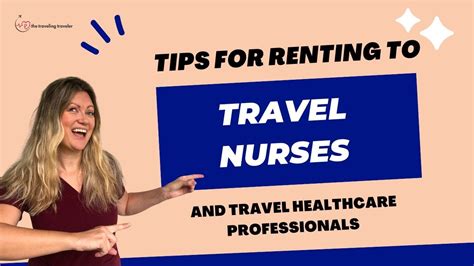 Renting to traveling nurses. Things To Know About Renting to traveling nurses. 